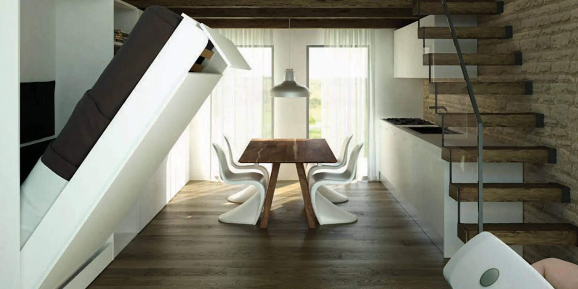 slide arredo a scomparsa