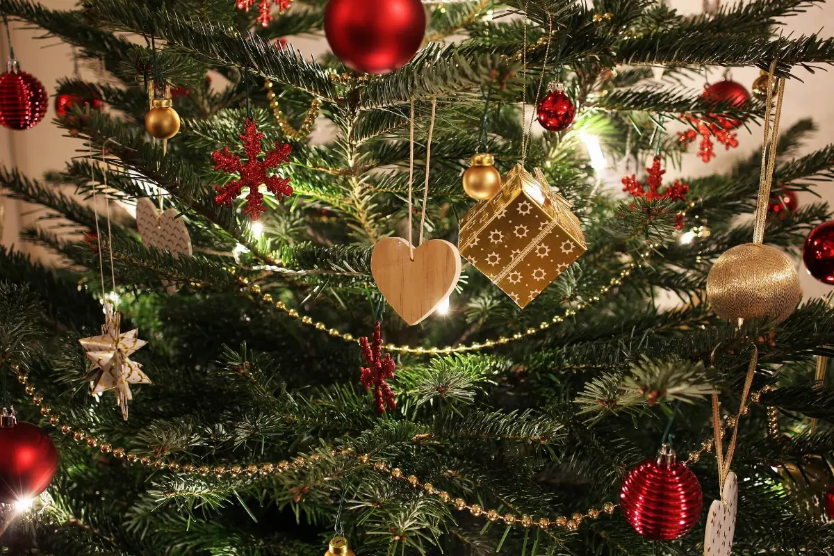 casa decorata natale