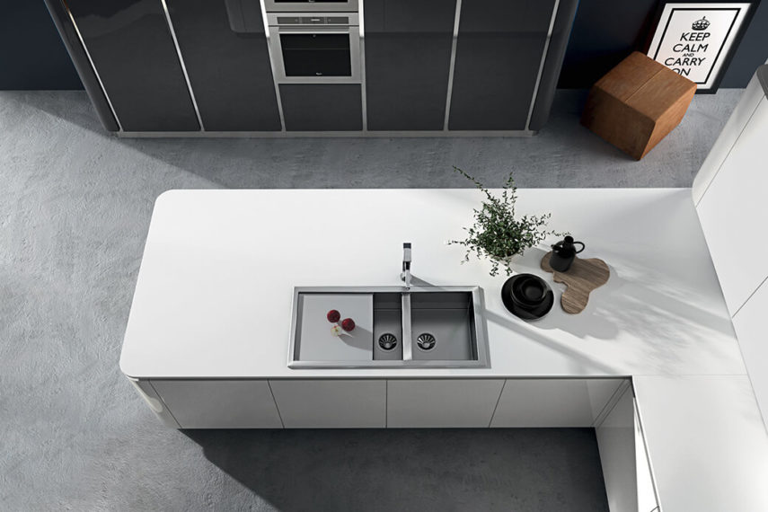 planet cucina ypsilon penisola lavello milano