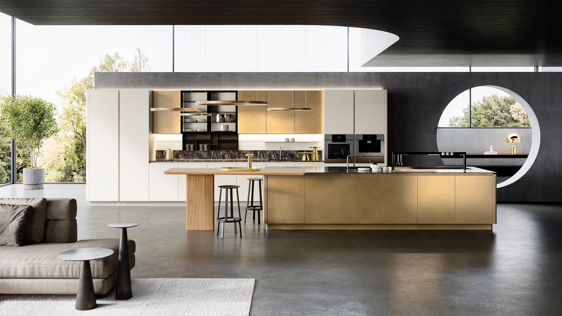 Cucina su misura moderna planet cucina copia 1