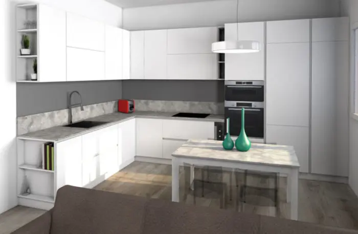 impianto luce cucina planet cucina 700x457