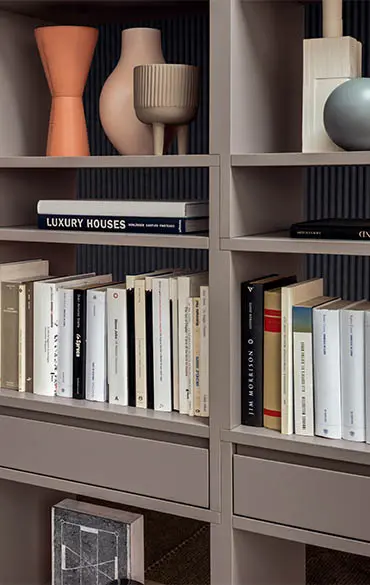 libreria modulare design pianca planet cucina