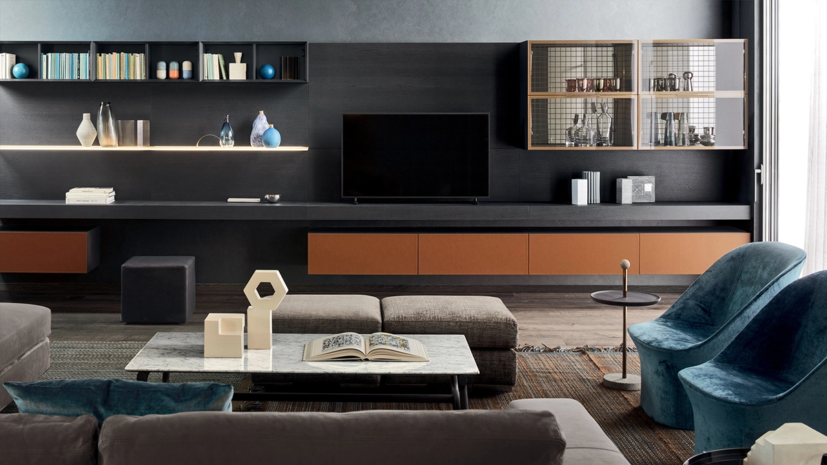 living soggiorno arredo planet cucina
