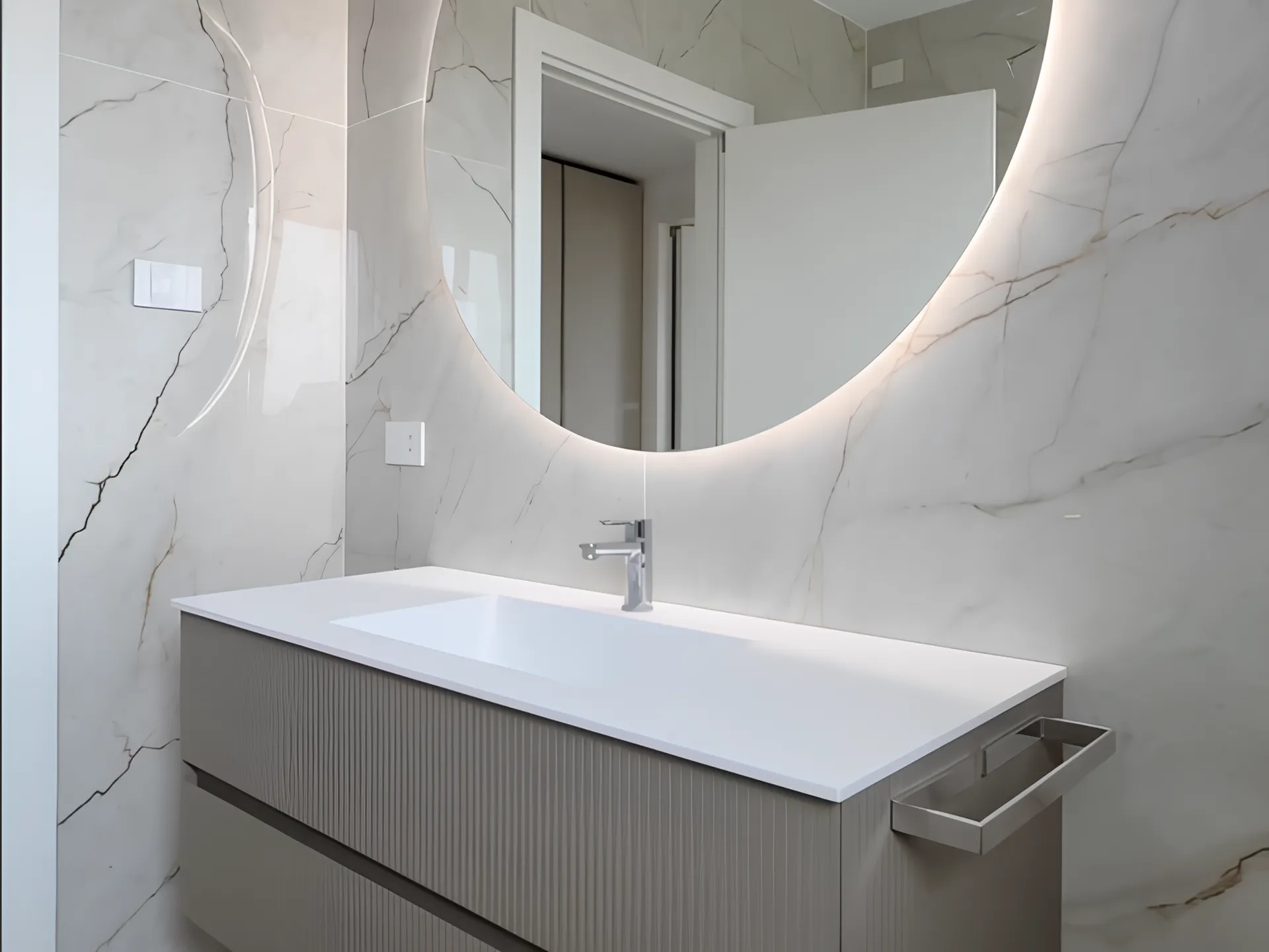 mobile bagno cannettato