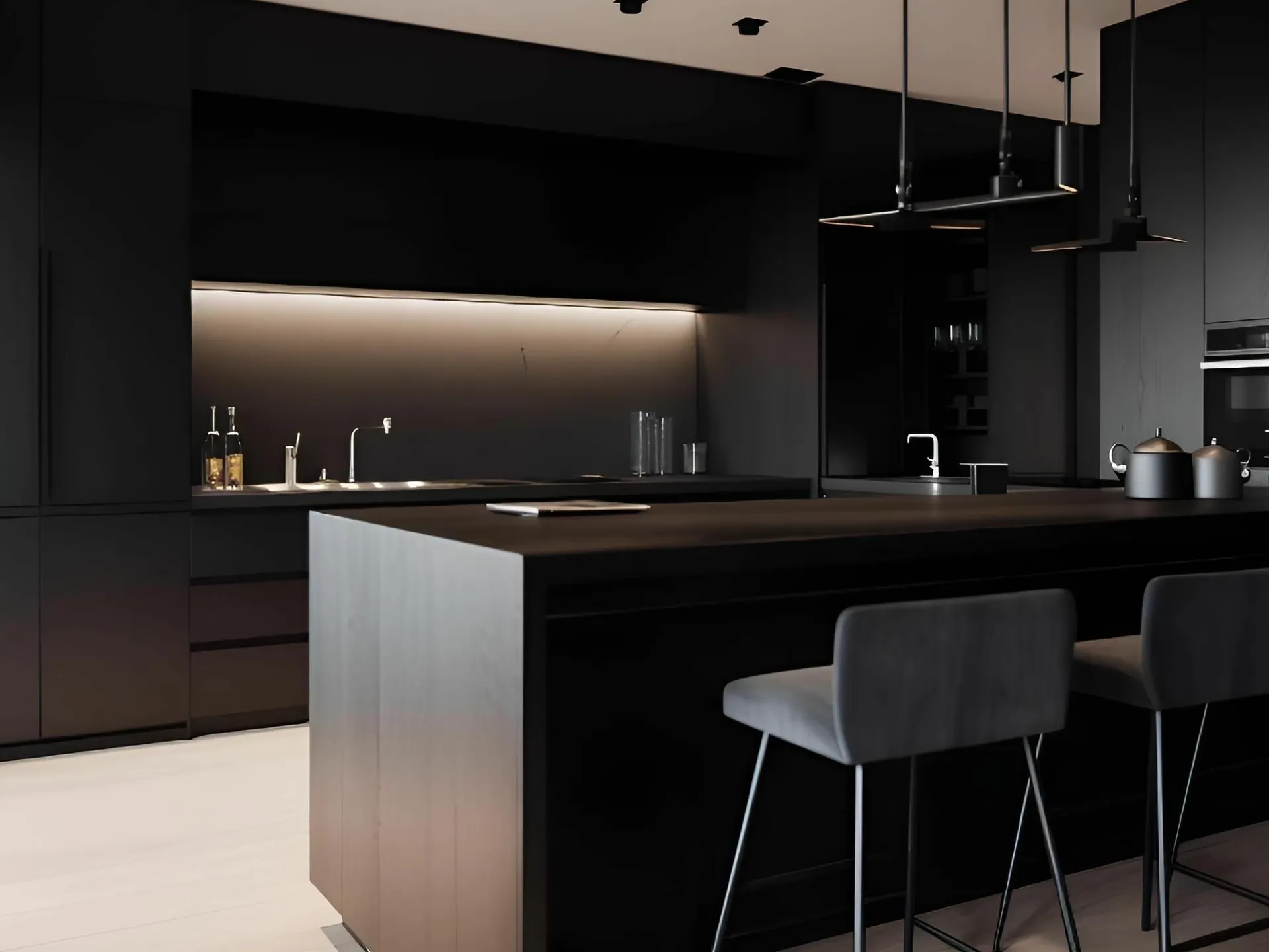 cucina scura