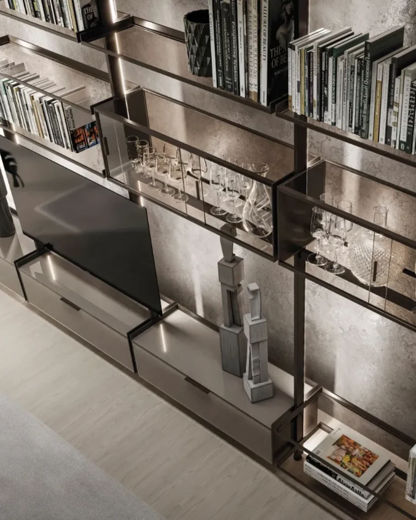 Libreria divisoria open space