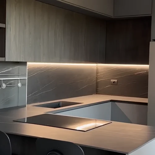 cucina angolare doppia