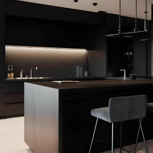 cucina scura
