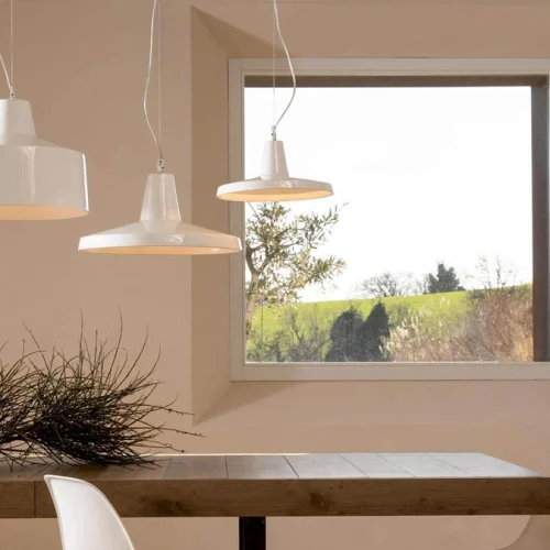 lampada paralume semplice palnetcucina